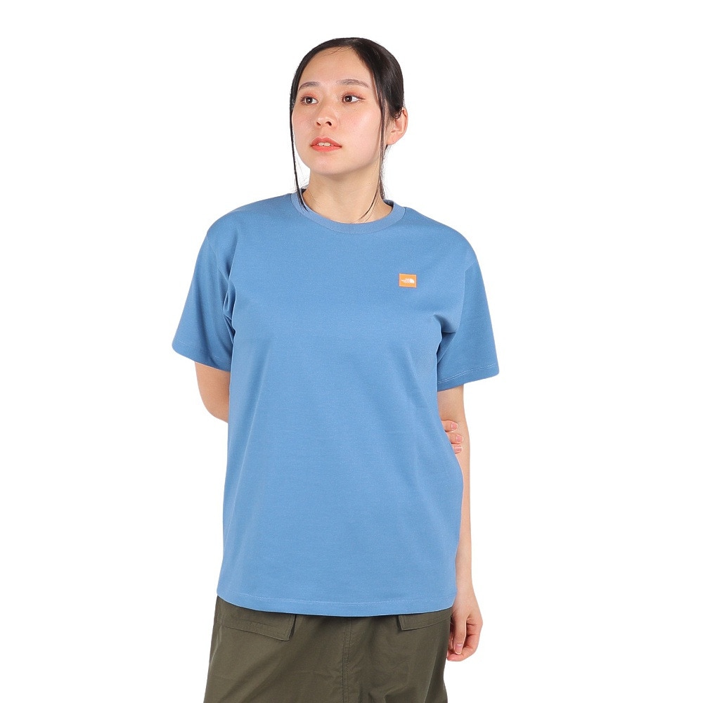ノースフェイス（THE NORTH FACE）（レディース）Tシャツ 半袖 SMALL BOX LG スモールボックスロゴ NTW32445 IS