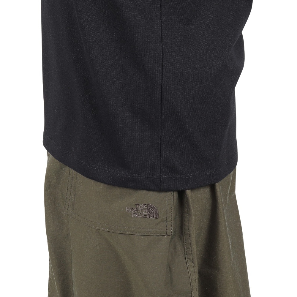 ザ・ノース・フェイス（THE NORTH FACE）（レディース）Tシャツ 半袖 SMALL BOX LG スモールボックスロゴ NTW32445 黒 ブラック