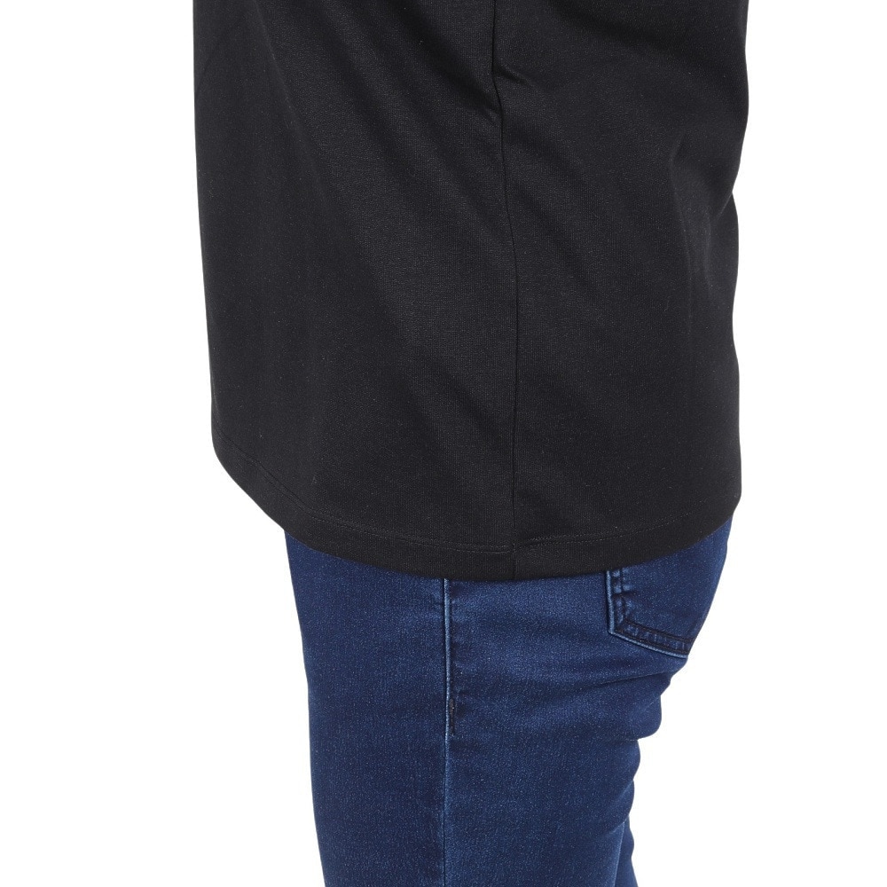 ザ・ノース・フェイス（THE NORTH FACE）（レディース）Tシャツ 半袖 BANDANA SQ LG スクエアロゴ NTW32446 黒 ブラック