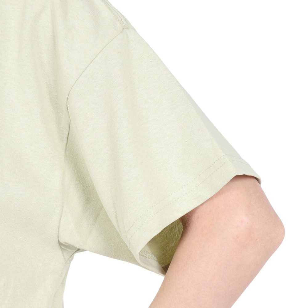 クリフメイヤー（KRIFF MAYER）（レディース）接触冷感 吸水速乾 半袖 ウェットプロテクト ユル Tシャツ ロゴ 2347880LX:64:L/GREEN グリーン