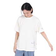 (レディース)半袖 ウェットプロテクト Aライン Tシャツ 花 2347881LX