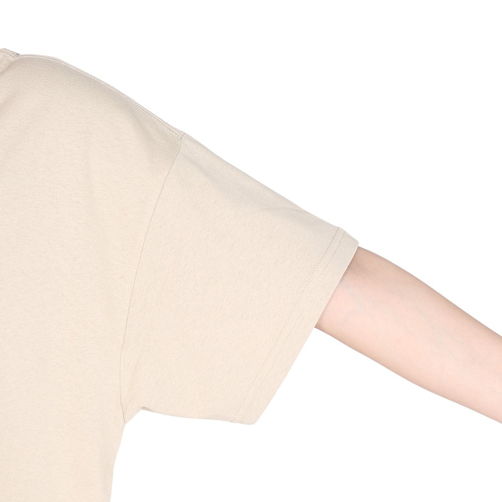 クリフメイヤー（KRIFF MAYER）（レディース）ウエットプロテクト 半袖Tシャツ ワンポイント 2347882LX:20:BEIGE