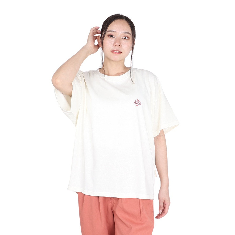 クリフメイヤー（KRIFF MAYER）（レディース）ウエットプロテクト 半袖Tシャツ ワンポイント 2347882LX:5:OFF