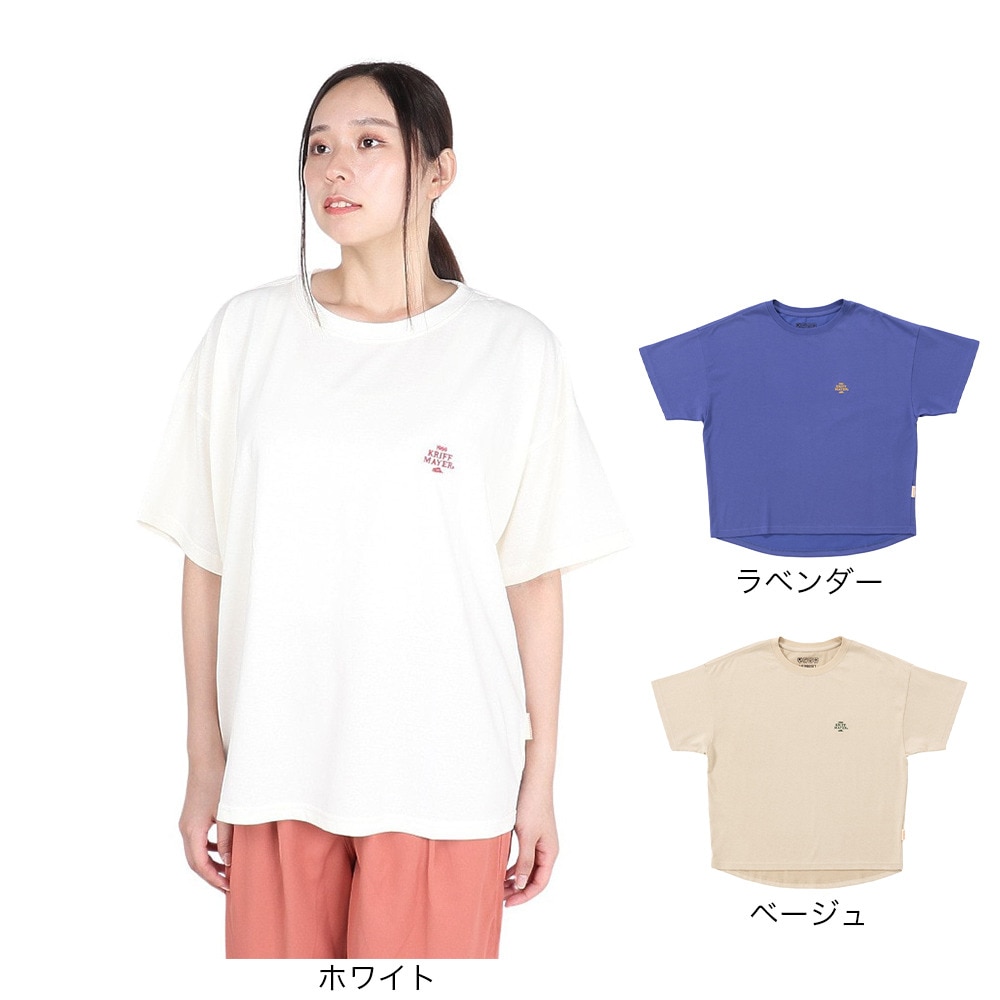 クリフメイヤー（KRIFF MAYER）（レディース）ウエットプロテクト 半袖Tシャツ ワンポイント 2347882LX:5:OFF