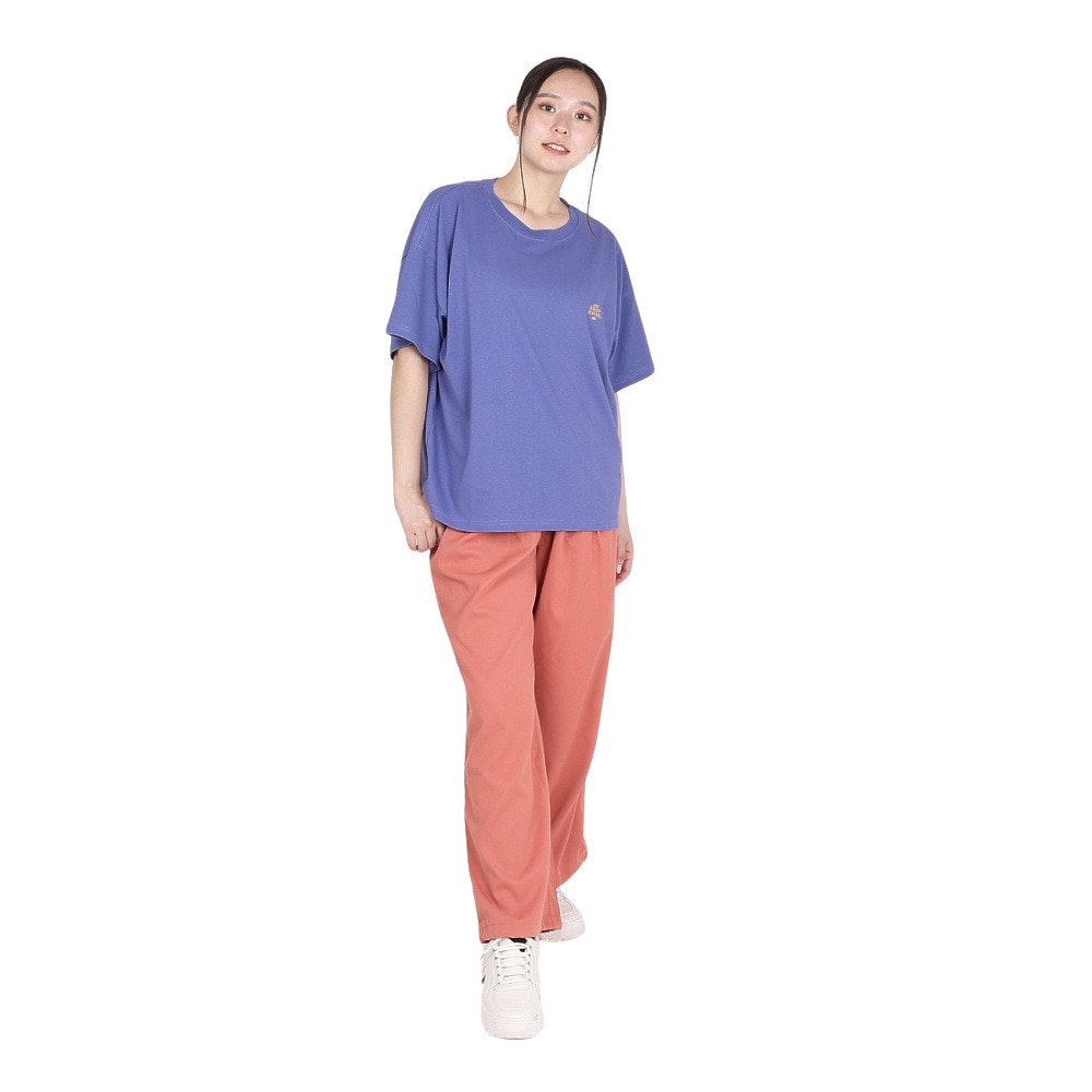クリフメイヤー（KRIFF MAYER）（レディース）ウエットプロテクト 半袖Tシャツ ワンポイント 2347882LX:88:LAVENDER