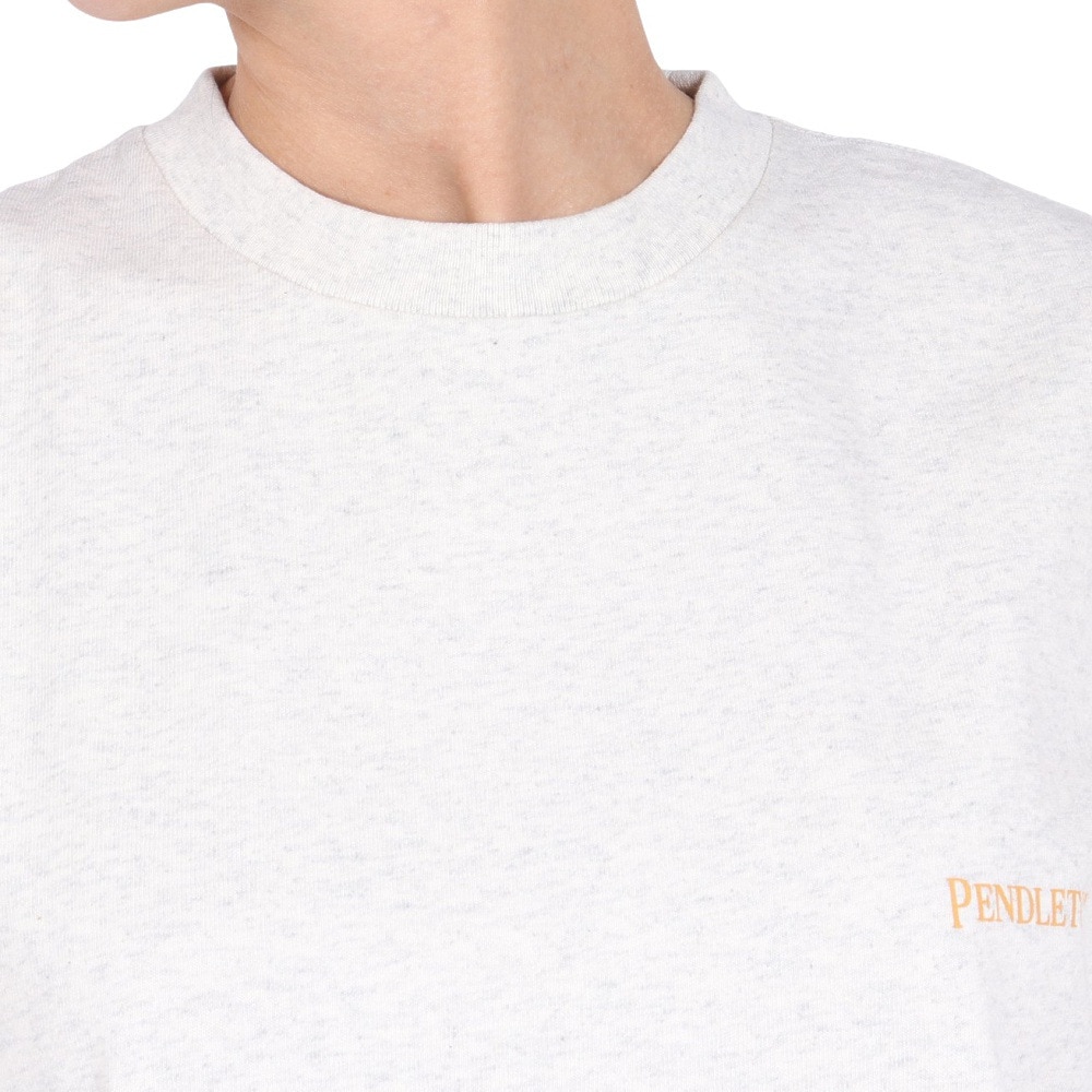 ペンドルトン（PENDLETON）（レディース）半袖 ショートスリーブ バックプリント Tシャツ 19802380 AGR