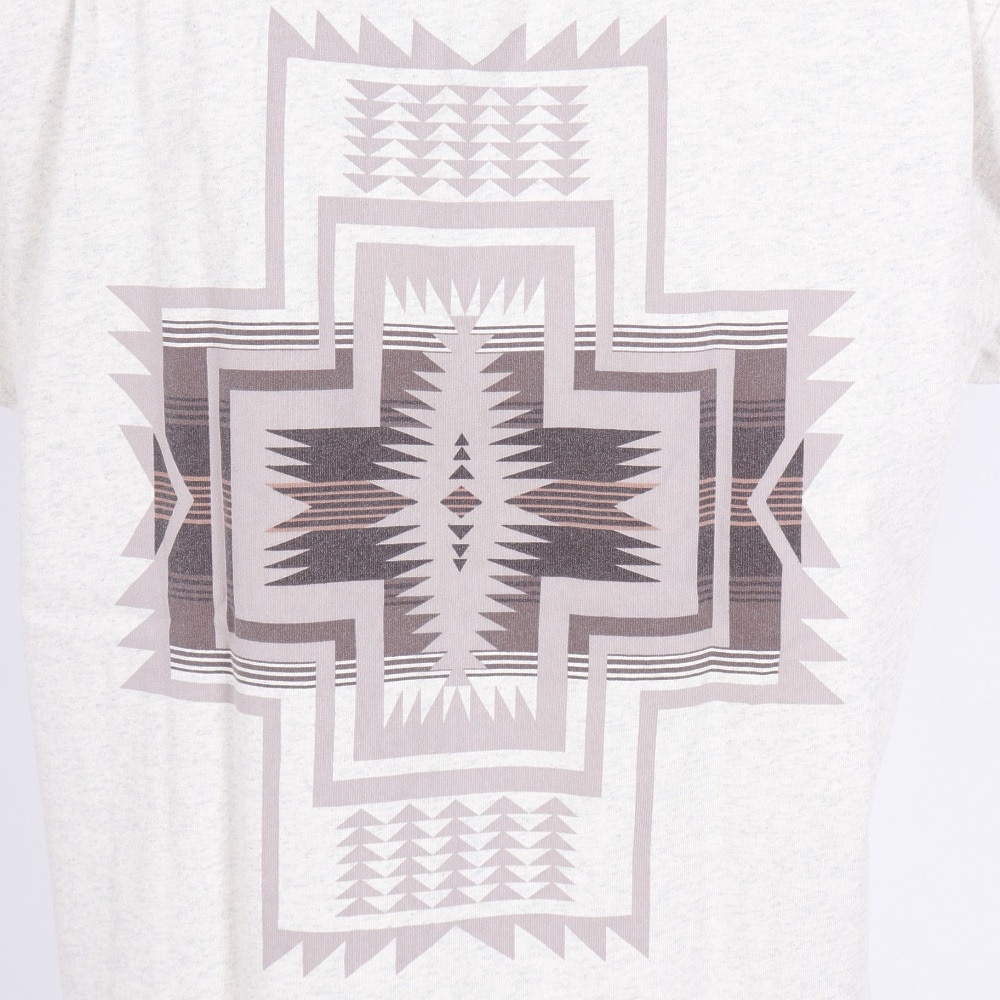 ペンドルトン（PENDLETON）（レディース）半袖 ショートスリーブ バックプリント Tシャツ 19802380 AGR