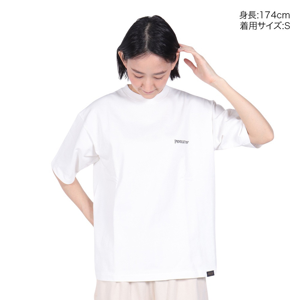 ペンドルトン（PENDLETON）（レディース）半袖 ショートスリーブ EMB Tシャツ 19802382 OHW
