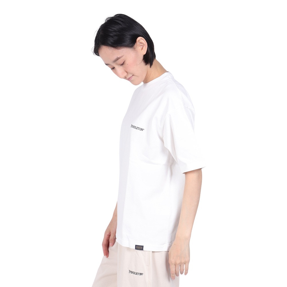 ペンドルトン（PENDLETON）（レディース）半袖 ショートスリーブ EMB Tシャツ 19802382 OHW