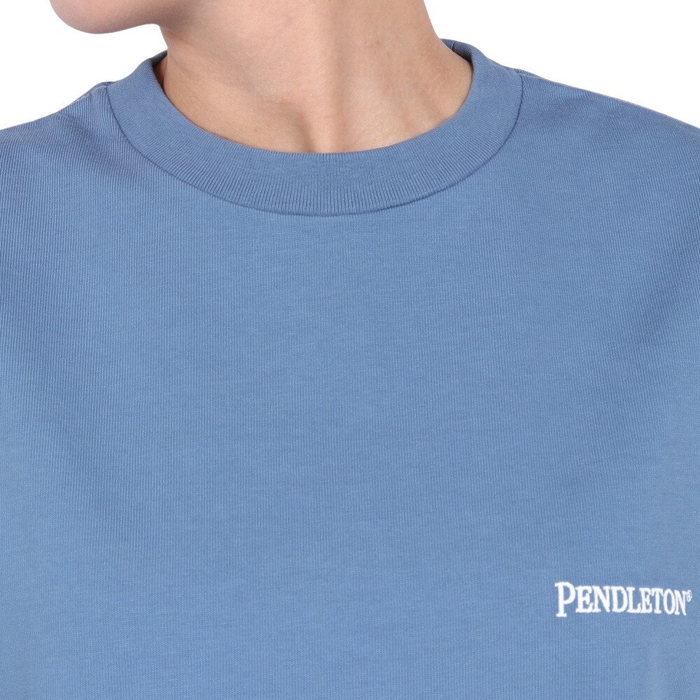 ペンドルトン（PENDLETON）（レディース）半袖 ショートスリーブ EMB Tシャツ 19802382 SBL