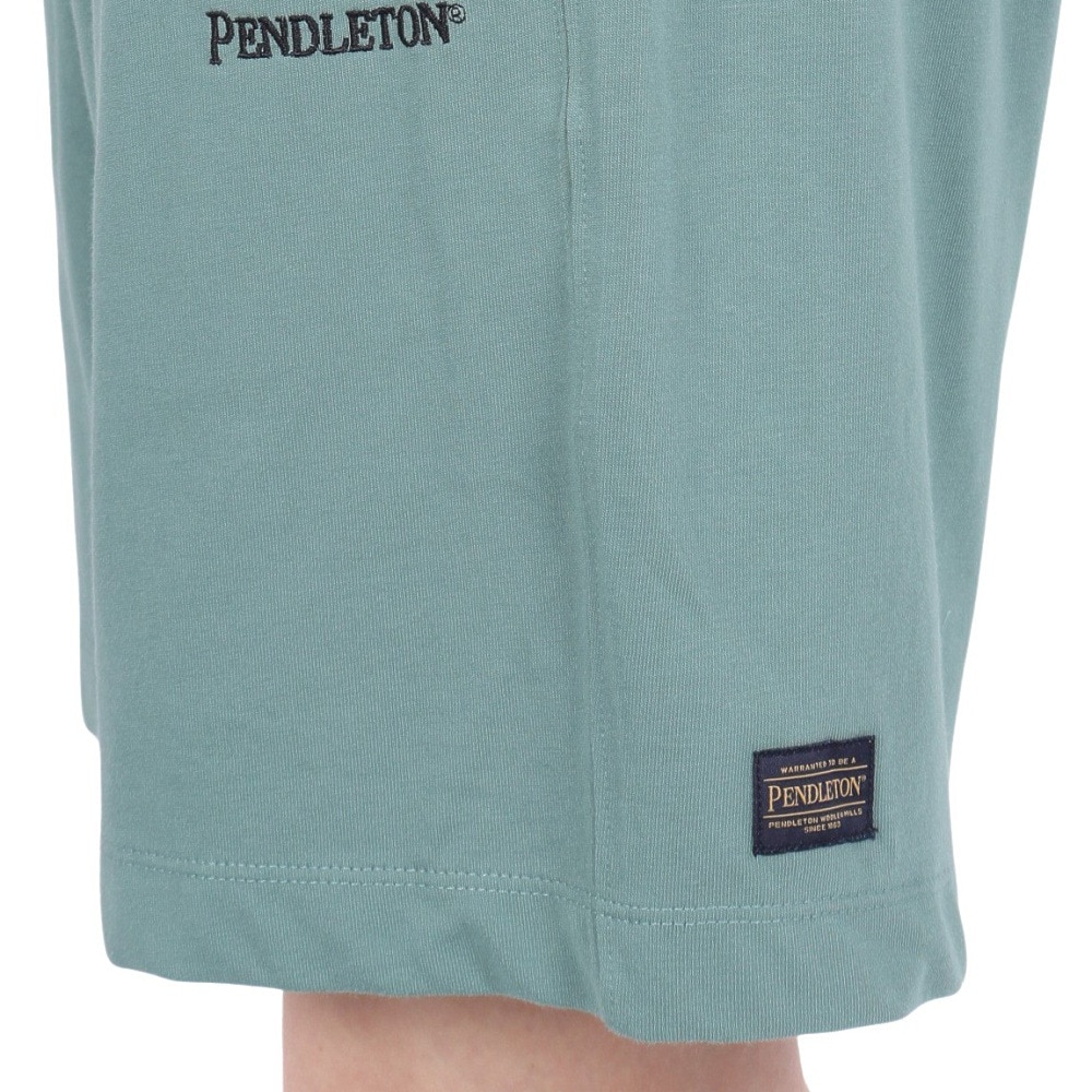 ペンドルトン（PENDLETON）（レディース）半袖Tシャツ Plating Jsetup 19802385 MNT 上下セット