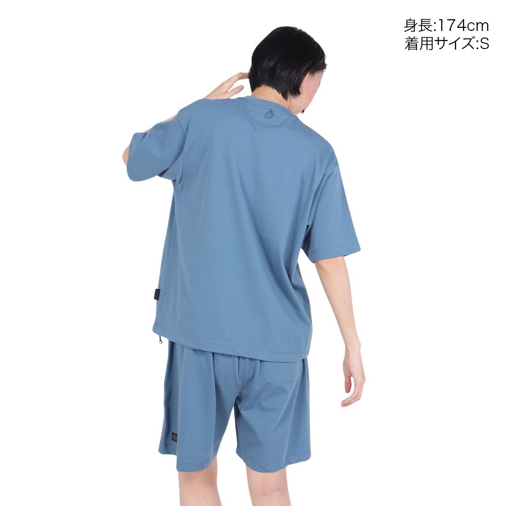 ペンドルトン（PENDLETON）（レディース）半袖Tシャツ Plating Jsetup 19802385 SBL 上下セット