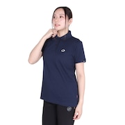 (レディース)半袖Tシャツ マトリクス ポロ シャツ 1017-00412-50364