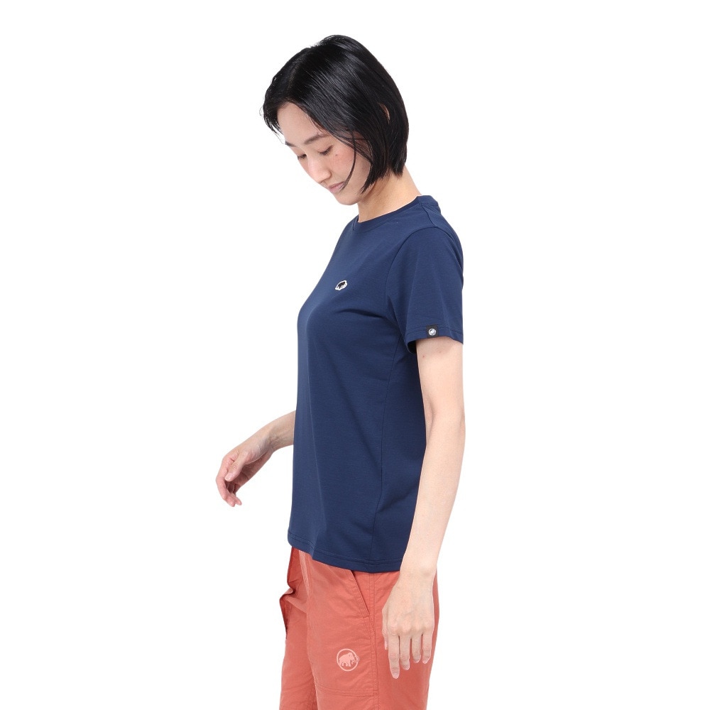 マムート（MAMMUT）（レディース）EUROサイズ 半袖 Tシャツ UVカット UPF50+ エッセンシャル Essential T-Shirt アジアンフィット 1017-05090-50364