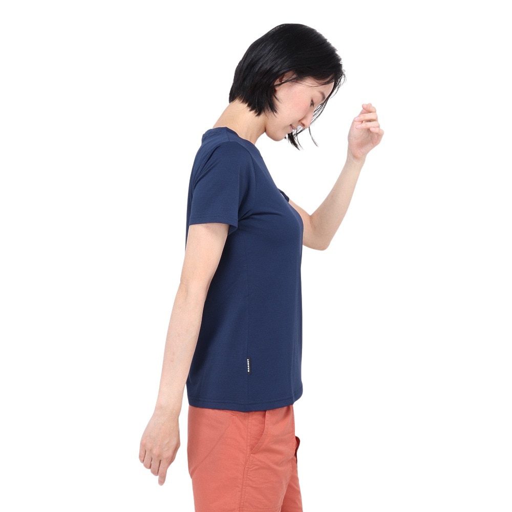 マムート（MAMMUT）（レディース）EUROサイズ 半袖 Tシャツ UVカット UPF50+ エッセンシャル Essential T-Shirt アジアンフィット 1017-05090-50364
