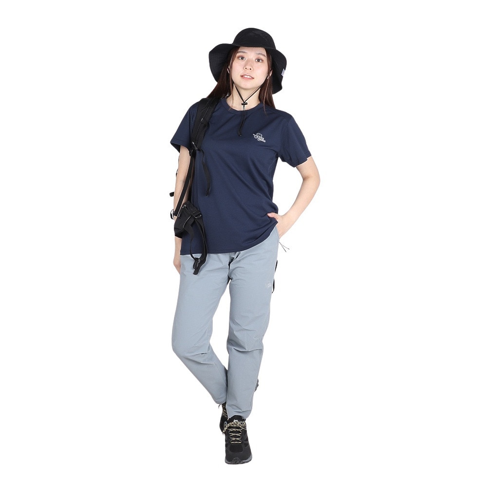 POLEWARDS（レディース）半袖Tシャツ DRY COMFORT ショートスリーブTシャツ PW2RHA08 NVY ネイビー