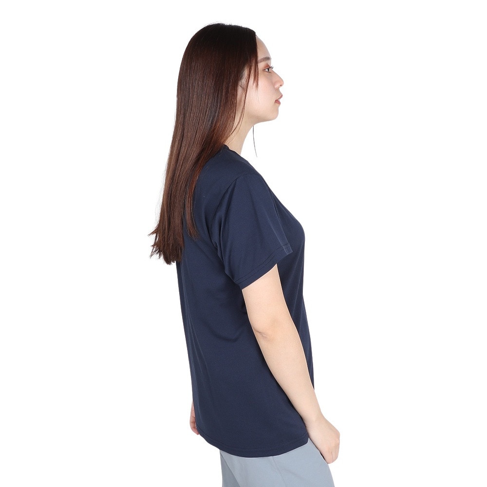 POLEWARDS（レディース）半袖Tシャツ DRY COMFORT ショートスリーブTシャツ PW2RHA08 NVY ネイビー