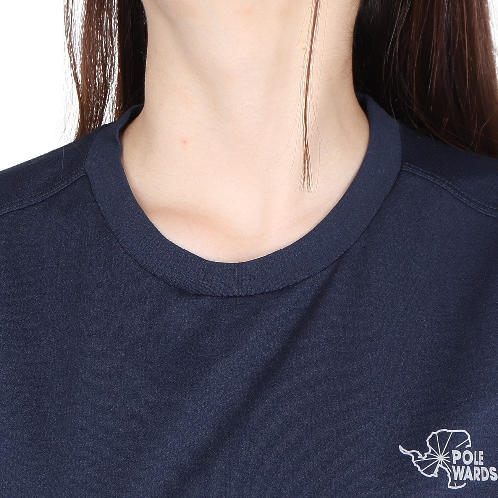 POLEWARDS（レディース）半袖Tシャツ DRY COMFORT ショートスリーブTシャツ PW2RHA08 NVY ネイビー