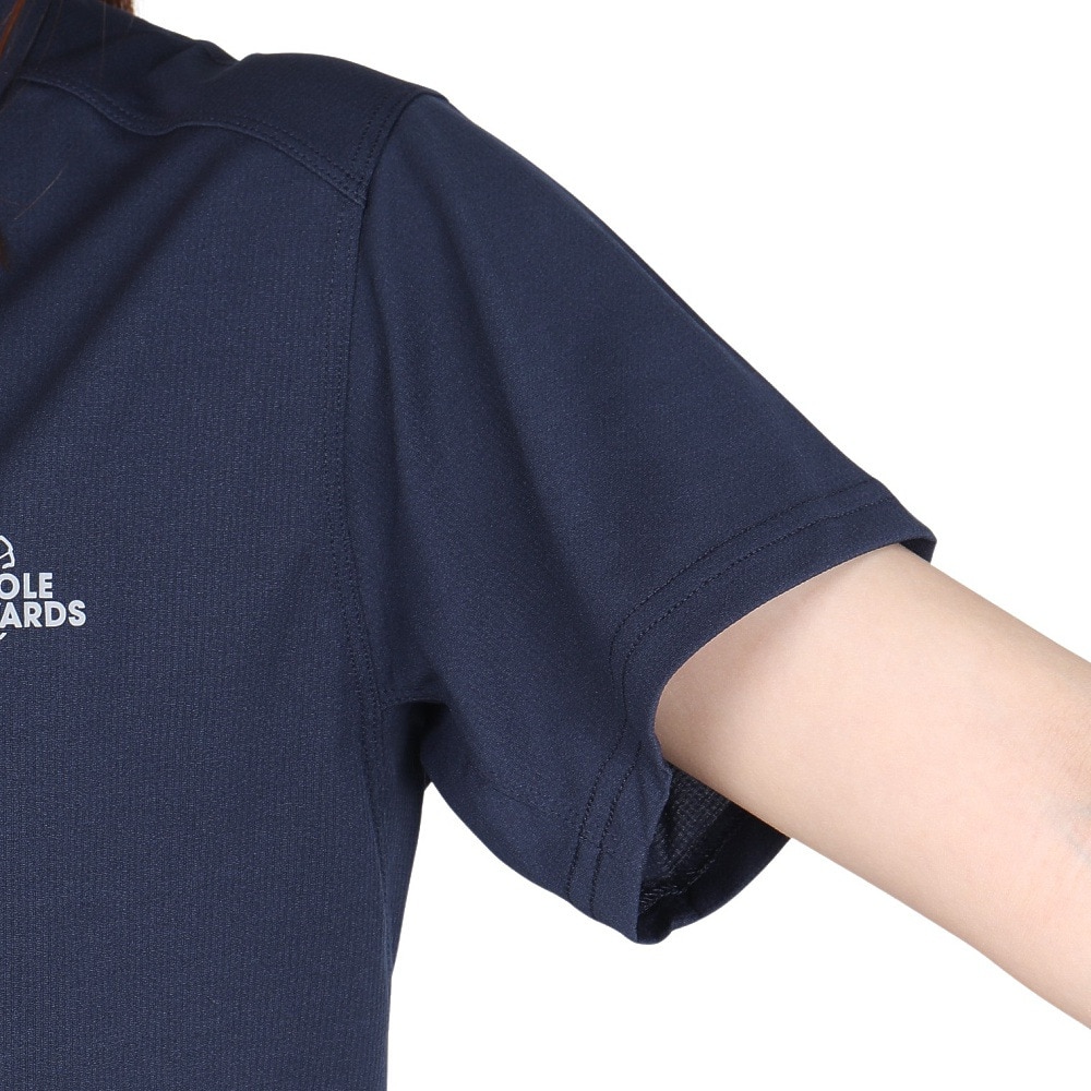 POLEWARDS（レディース）半袖Tシャツ DRY COMFORT ショートスリーブTシャツ PW2RHA08 NVY ネイビー