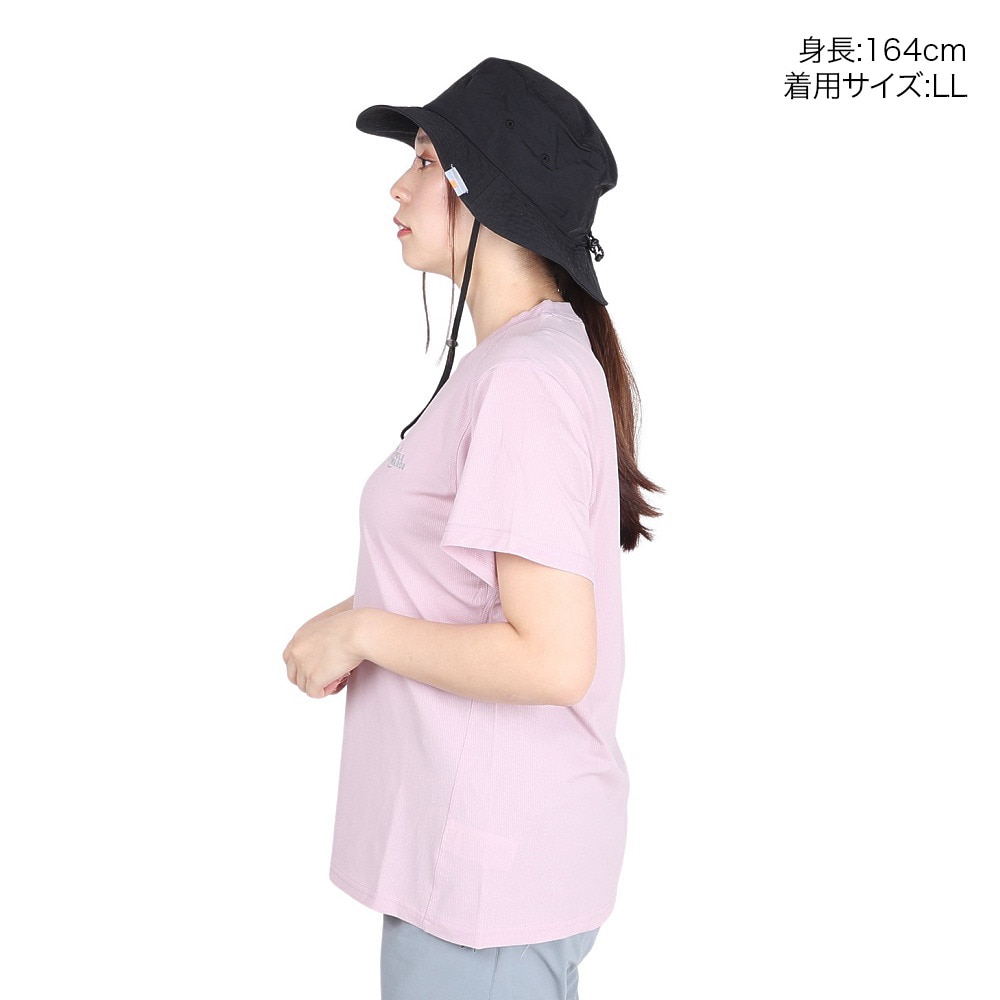 POLEWARDS（レディース）半袖Tシャツ DRY COMFORT ショートスリーブTシャツ PW2RHA08 SPNK ピンク