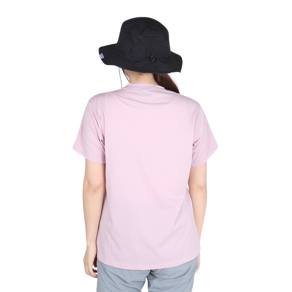 POLEWARDS（レディース）半袖Tシャツ DRY COMFORT ショートスリーブTシャツ PW2RHA08 SPNK ピンク
