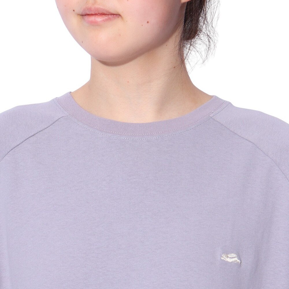 クリフメイヤー（KRIFF MAYER）（レディース）Aライン ラグラン 半袖Tシャツ W2447877X89:PURPLE