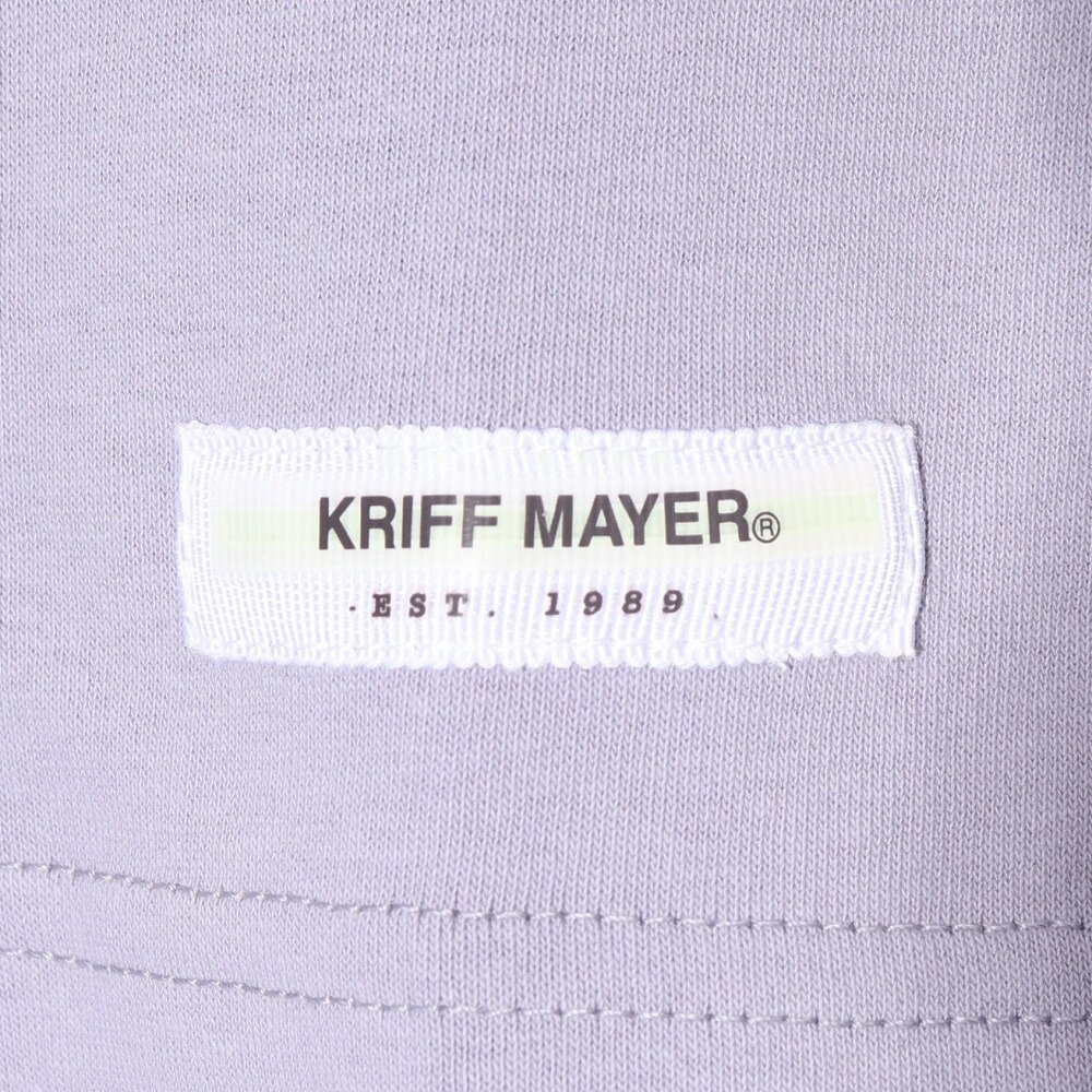 クリフメイヤー（KRIFF MAYER）（レディース）Aライン ラグラン 半袖Tシャツ W2447877X89:PURPLE