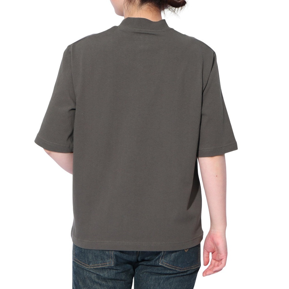 クリフメイヤー（KRIFF MAYER）（レディース）半袖Tシャツ プリント W2447878X17:CHARCOAL