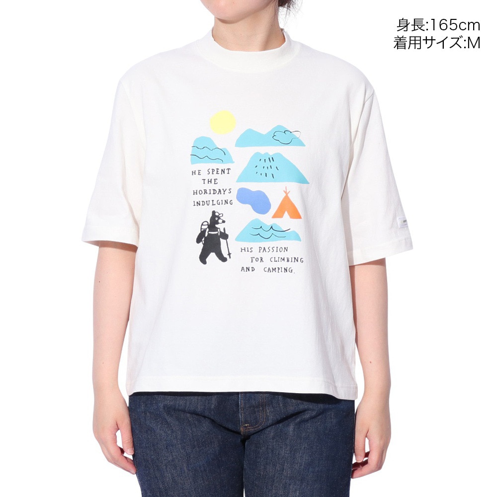 クリフメイヤー（KRIFF MAYER）（レディース）プリント半袖Tシャツ W2447878X5:OFF