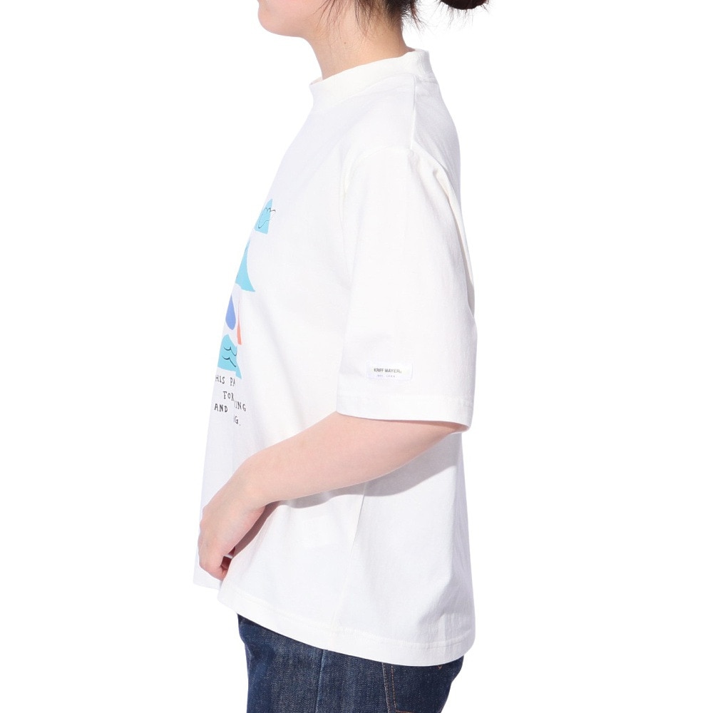 クリフメイヤー（KRIFF MAYER）（レディース）プリント半袖Tシャツ W2447878X5:OFF