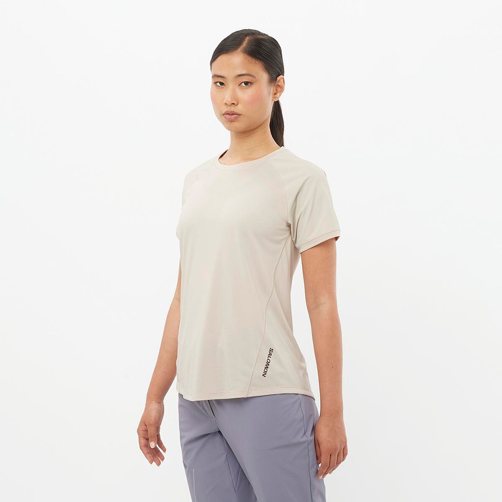 サロモン（SALOMON）（レディース）半袖Tシャツ OUTLINE LC2470100