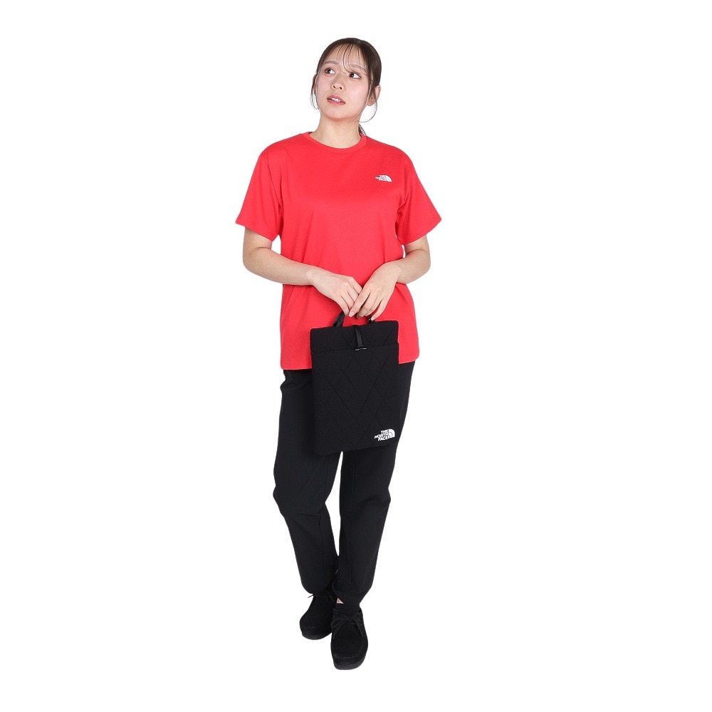 ザ・ノース・フェイス（THE NORTH FACE）（レディース）バンダナ スクエアロゴ半袖Tシャツ NTW32446 HI