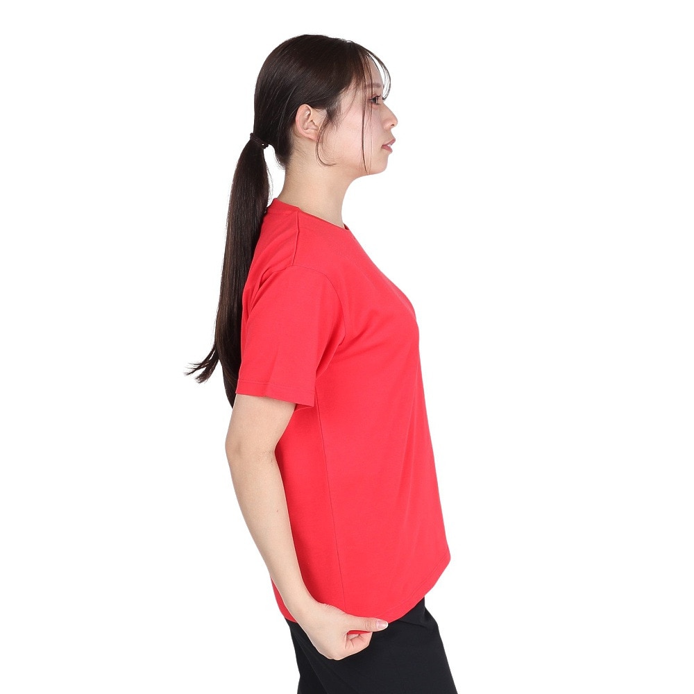 ザ・ノース・フェイス（THE NORTH FACE）（レディース）バンダナ スクエアロゴ半袖Tシャツ NTW32446 HI