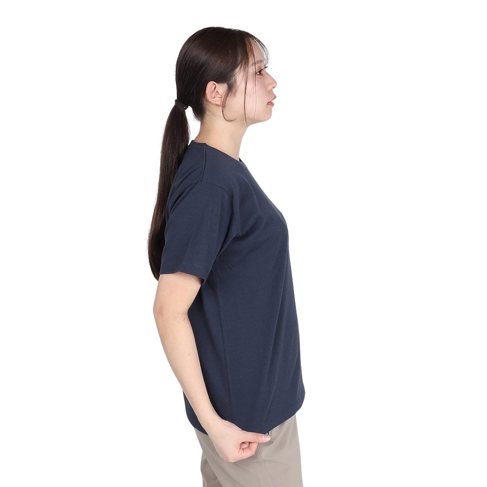 ザ・ノース・フェイス（THE NORTH FACE）（レディース）バンダナ スクエアロゴ半袖Tシャツ NTW32446 UN