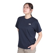 (レディース)バンダナ スクエアロゴ半袖Tシャツ NTW32446 UN