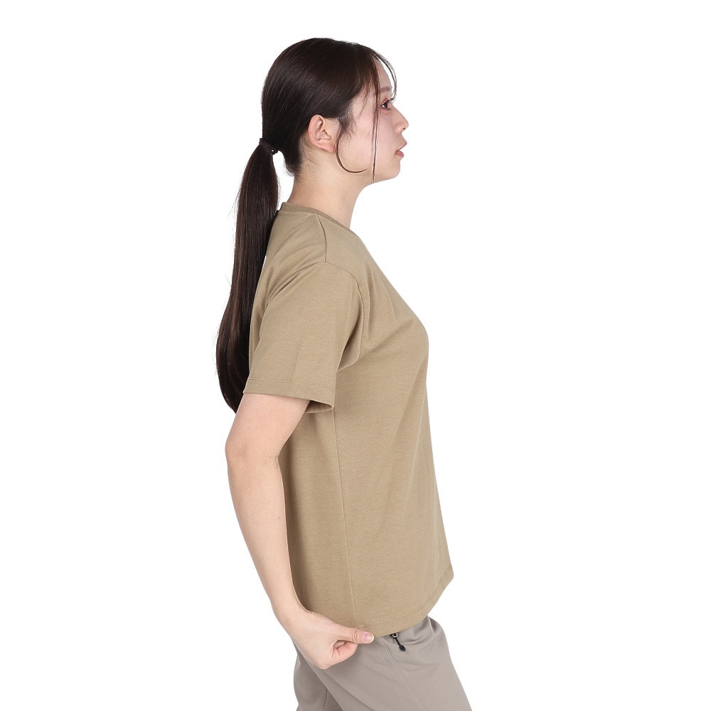 ザ・ノース・フェイス（THE NORTH FACE）（レディース）バックスクエアロゴ 半袖Tシャツ NTW32447 CK