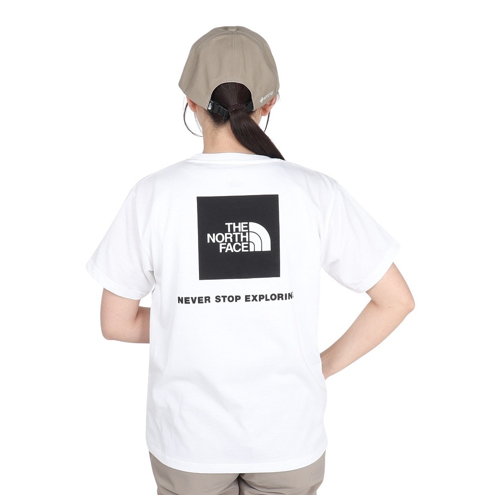 ザ・ノース・フェイス（THE NORTH FACE）（レディース）バックスクエアロゴ 半袖Tシャツ NTW32447 W2
