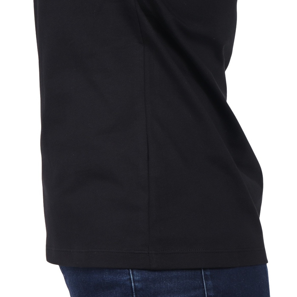 ザ・ノース・フェイス（THE NORTH FACE）（レディース）半袖Tシャツ フラッシュドライ スモール ロゴ コットン NTW32534 K ブラック
