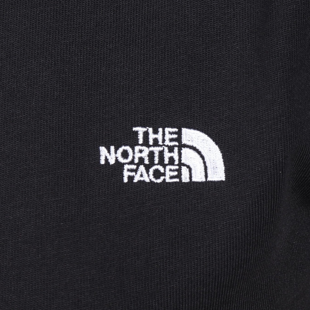 ザ・ノース・フェイス（THE NORTH FACE）（レディース）半袖Tシャツ フラッシュドライ スモール ロゴ コットン NTW32534 K ブラック