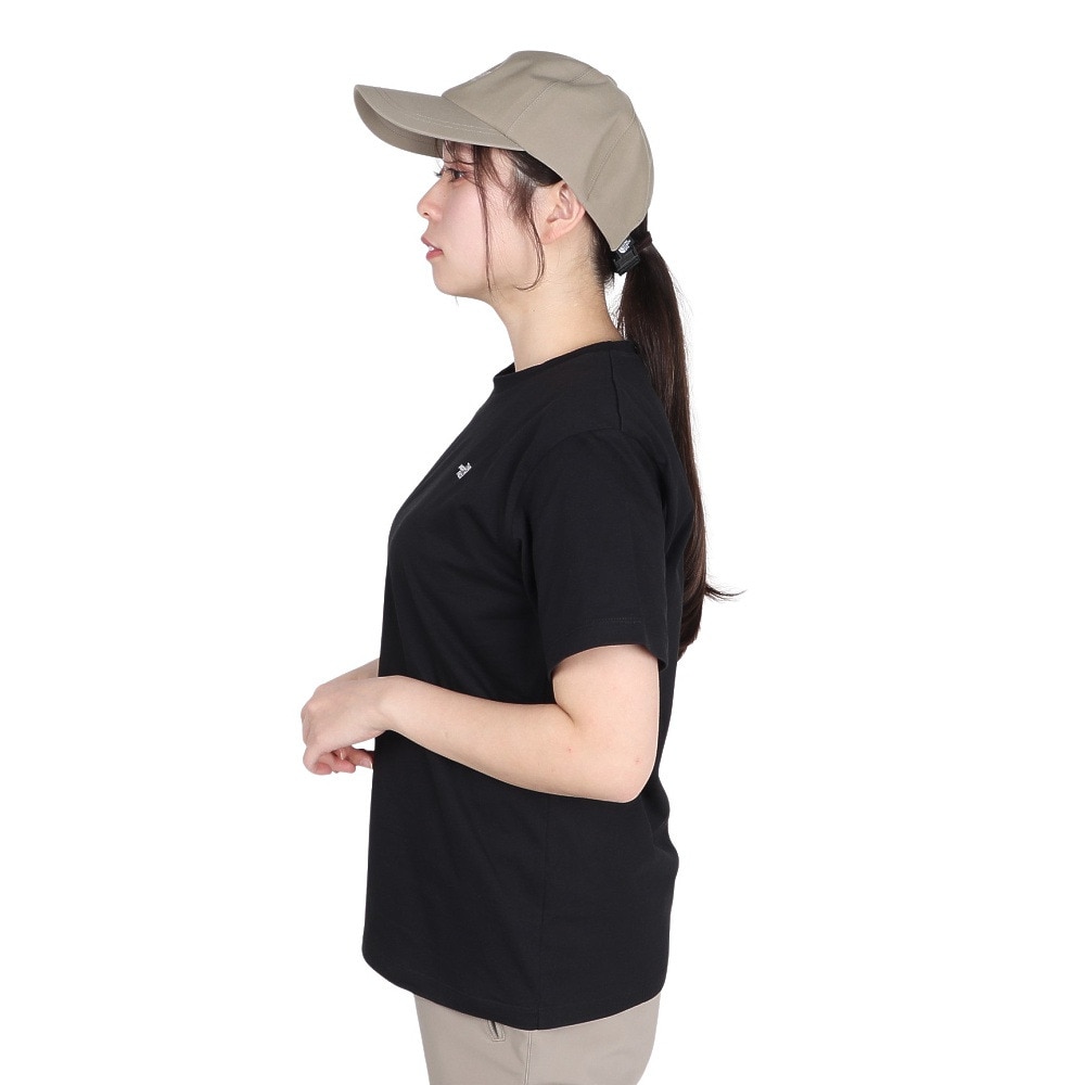 ザ・ノース・フェイス（THE NORTH FACE）（レディース）フラッシュドライヌプシコットン 半袖Tシャツ NTW32536 K