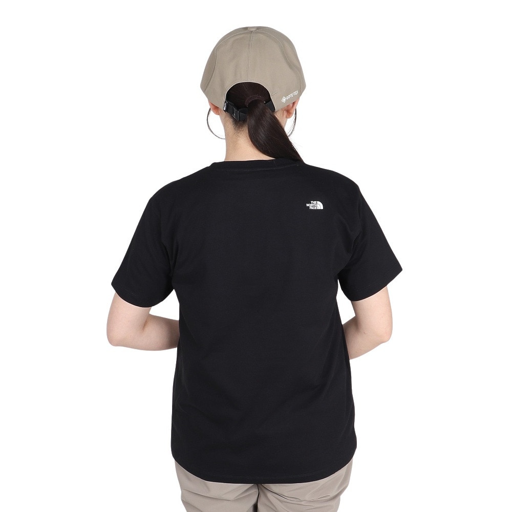 ザ・ノース・フェイス（THE NORTH FACE）（レディース）フラッシュドライヌプシコットン 半袖Tシャツ NTW32536 K