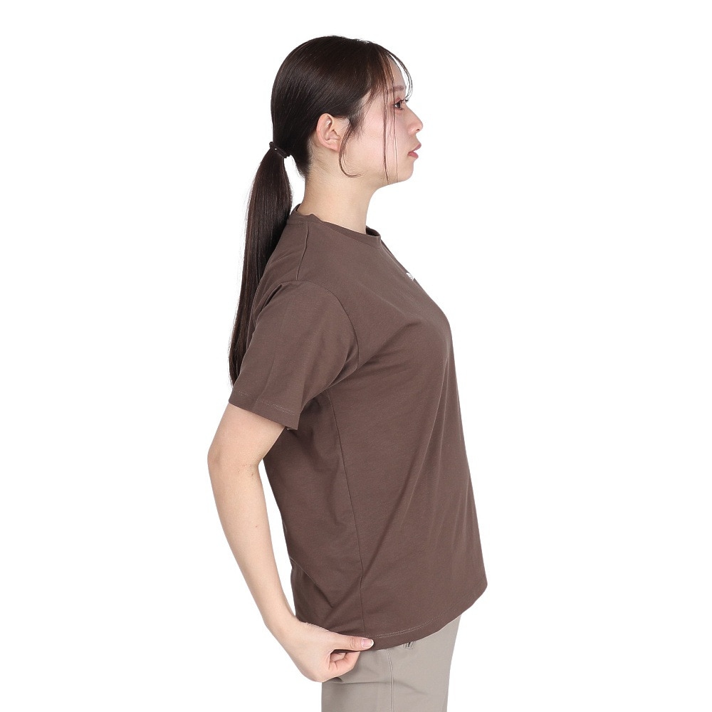 ザ・ノース・フェイス（THE NORTH FACE）（レディース）フラッシュドライヌプシコットン 半袖Tシャツ NTW32536 SK