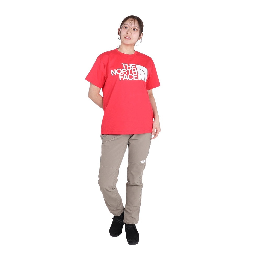 ザ・ノース・フェイス（THE NORTH FACE）（レディース）フラッシュドライカラードームコットン 半袖Tシャツ NTW32540 HI