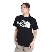 (レディース)フラッシュドライカラードームコットン 半袖Tシャツ NTW32540 K