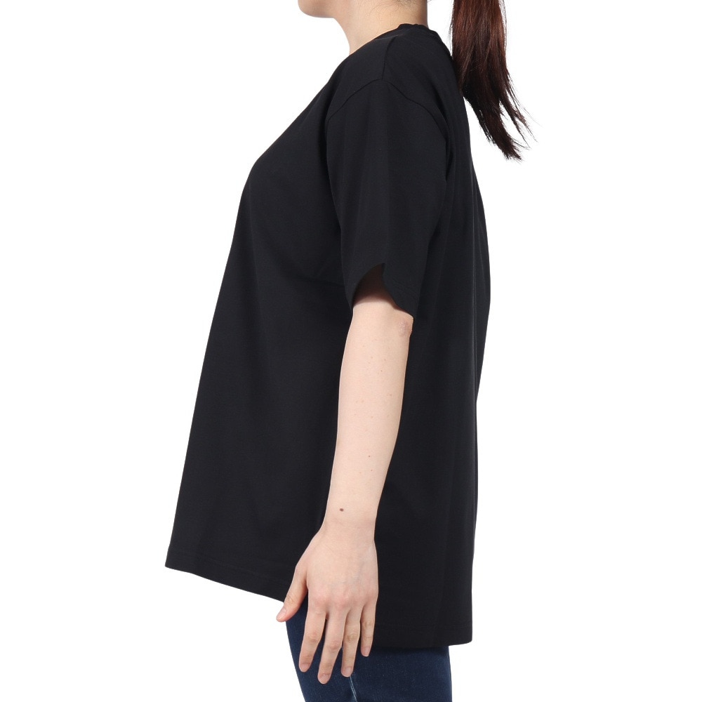 ザ・ノース・フェイス（THE NORTH FACE）（レディース）半袖Tシャツ フラッシュドライ リラックス コットン NTW32541 K ブラック