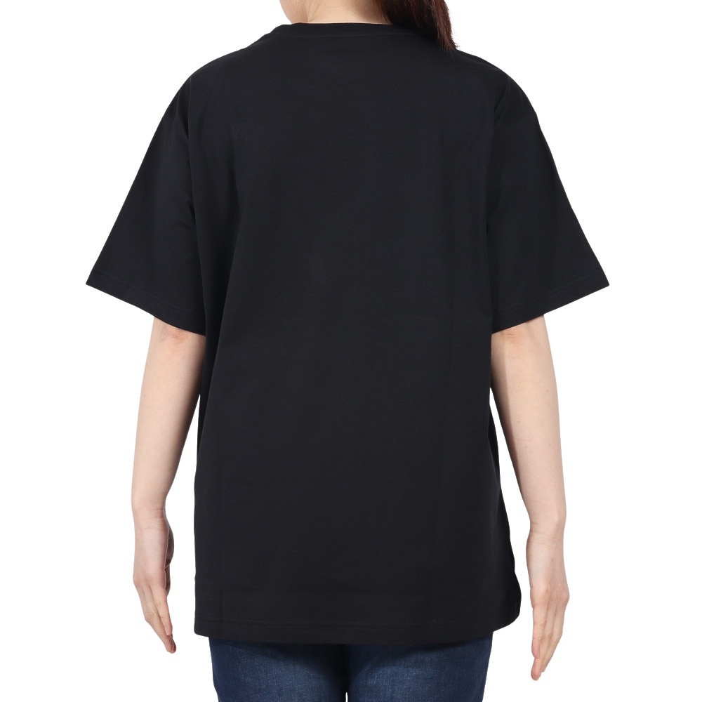 ザ・ノース・フェイス（THE NORTH FACE）（レディース）半袖Tシャツ フラッシュドライ リラックス コットン NTW32541 K ブラック