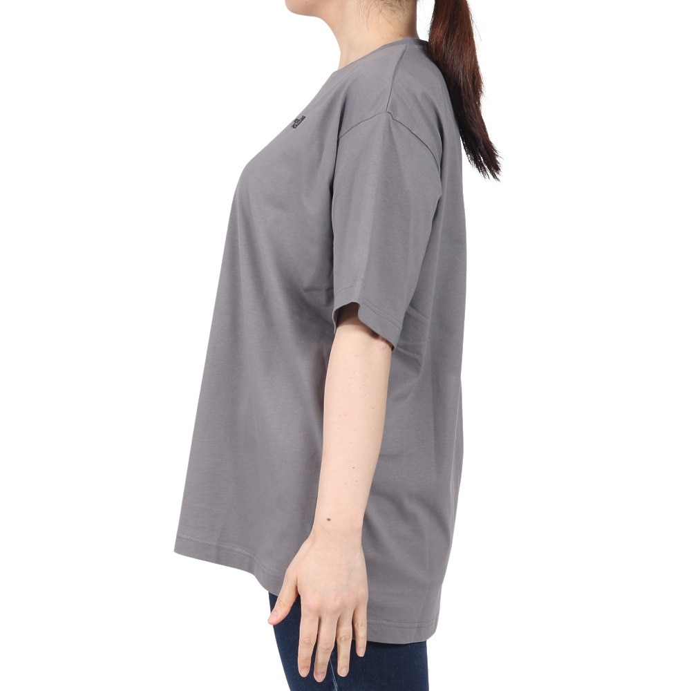 ザ・ノース・フェイス（THE NORTH FACE）（レディース）半袖Tシャツ フラッシュドライ リラックス コットン NTW32541 SP グレー