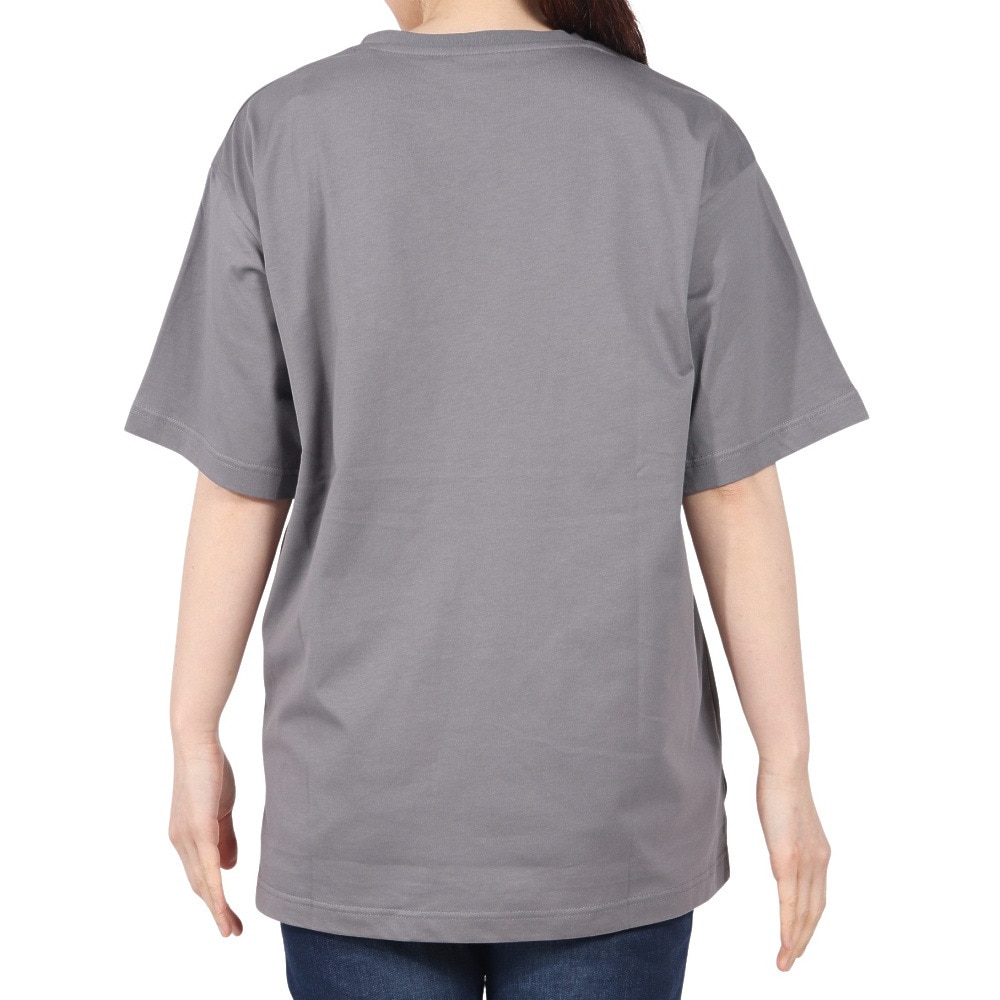 ザ・ノース・フェイス（THE NORTH FACE）（レディース）半袖Tシャツ フラッシュドライ リラックス コットン NTW32541 SP グレー