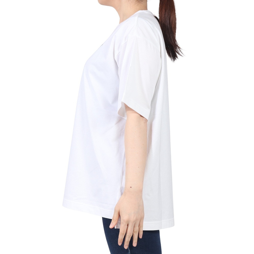 ザ・ノース・フェイス（THE NORTH FACE）（レディース）半袖Tシャツ フラッシュドライ リラックス コットン NTW32541 W ホワイト