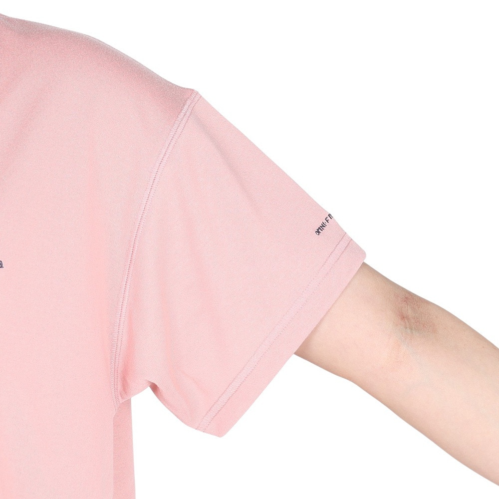 コロンビア（Columbia）（レディース）半袖Tシャツ トゥリースワロー オムニフリーズゼロ ショートスリーブTシャツ PL0908 672 ピンク